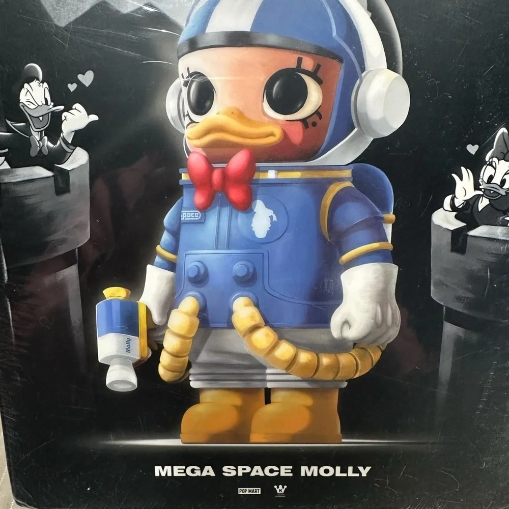 Mega Space Molly 400% - Disney Donald Duck